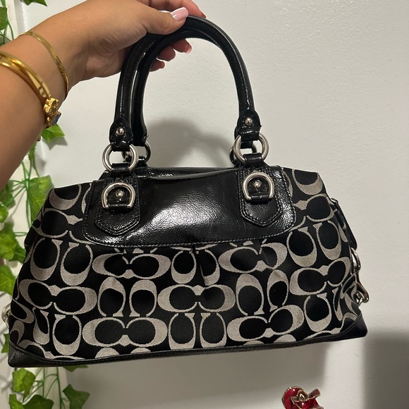 Monogram Coach Handbag - Picture 2 of 8